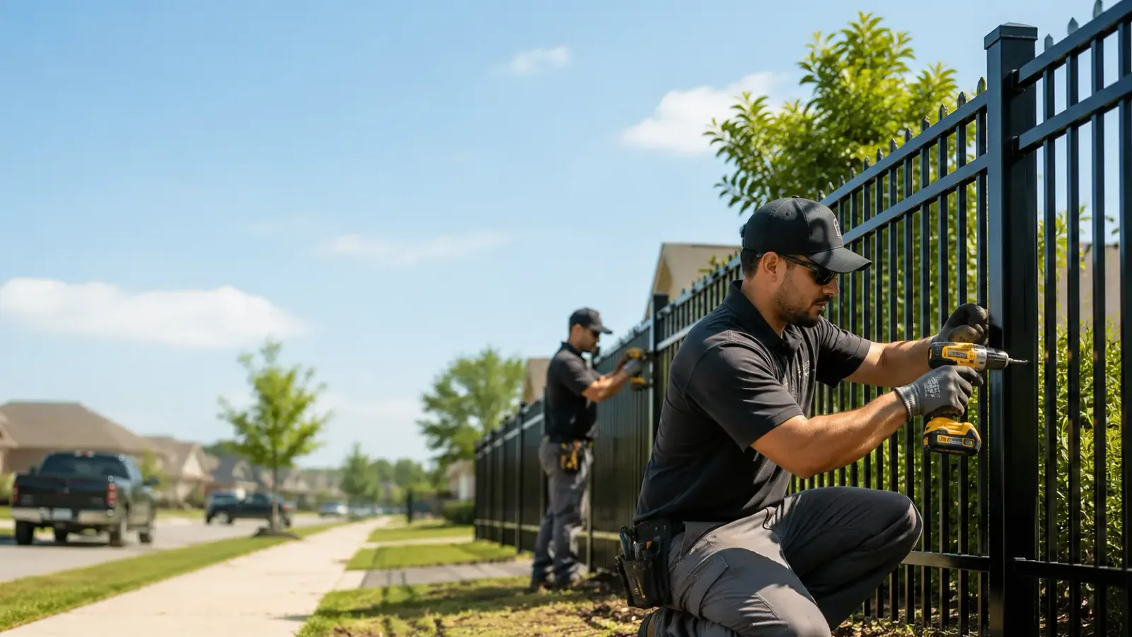 Metal Fence Installation in Schlater, MS